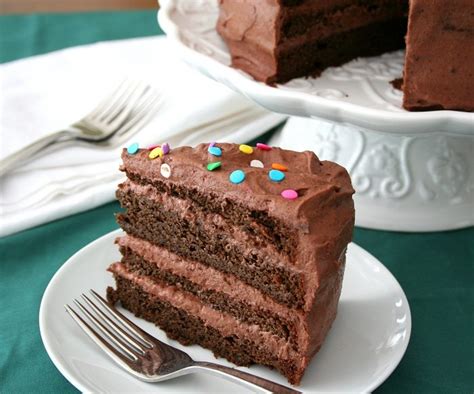 Traditional birthday cakes are a welcome sight during special celebrations. Gluten-Free Chocolate Cake Recipe | All Day I Dream About Food