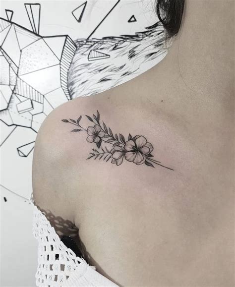 42 Beautiful Collar Bone Tattoos Designs And Ideas Of 2019 Collar Bone