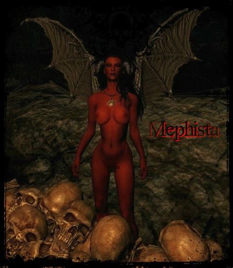 Mod Skyrim Pc Mephista Impish Companion Adult