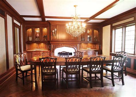 Formal dining room furniture is normally used to entertain friends and family so you will have a number of things that you need to consider before making a purchase. Mahogany Chippendale Chairs for Elegant Formal Dining Rooms