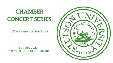 Chamber Concert Series Woodwind Ensembles 4162023 Lee Chapel Youtube