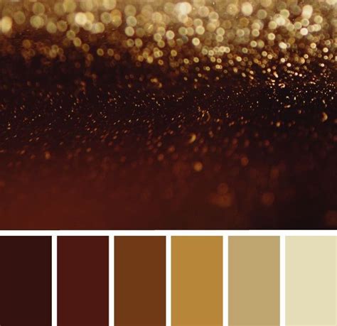 Copper Colour Palette Burgundy Colour Palette Bronze Palette Brown Color Schemes Gold Color