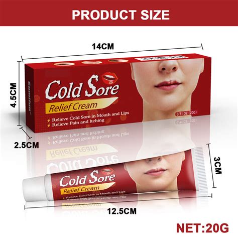 Cold Sore Relief Cream Cheilitis Treatment For Dry Chapped Cracked