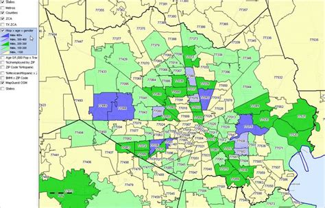 Image Result For Harris County Zip Code Map Zip Code Map Map Coding