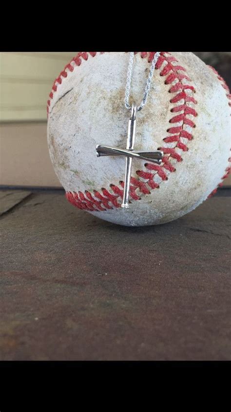 About 5% of these are stainless steel jewelry, 7% are necklaces, and 0% are silver jewelry. Baseball Bat Cross and Chain (Silver) | Baseball boys ...