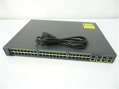 Cisco Catalyst 2960g Series 48 Port Network Switch Ws C2960g 48tc L V04