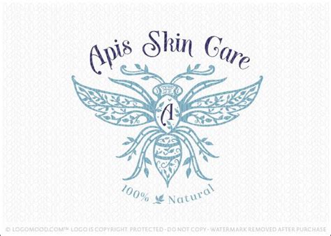 Apis Skin Care Buy Premade Readymade Logos For Sale Logo Design