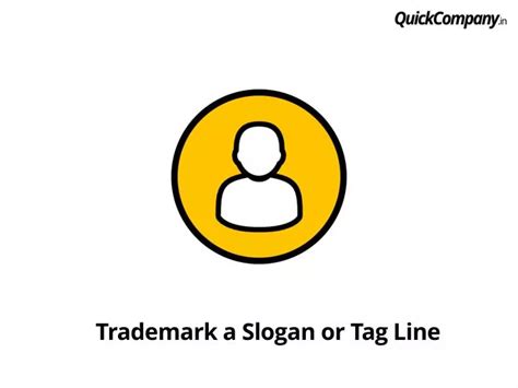 Ppt Procedure To Trademark Slogan Or Tag Line In India Powerpoint
