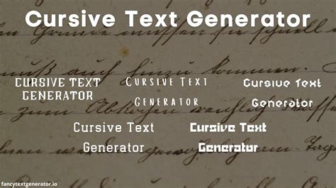 Cursive Text Generator 𝓬𝓸𝓹𝔂 𝒶𝓃𝒹 𝓹𝓪𝓼𝓽𝓮 ―