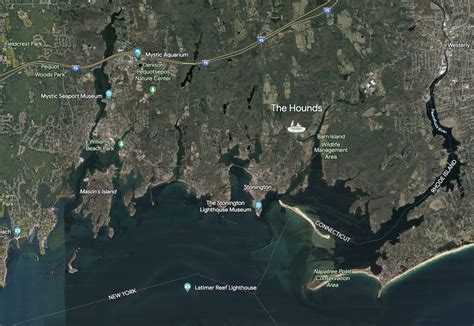 Location — The Hounds Stonington