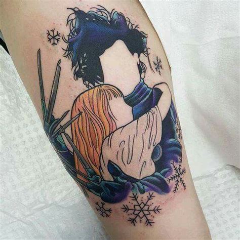 Edward Scissorhand Tattoo Im In Love 💜💜💜 Edward Scissorhands Tattoo