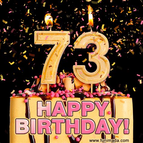 Happy 73rd Birthday Animated S