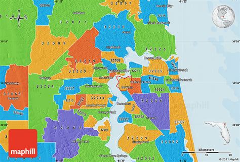 Awesome Jacksonville Florida Zip Code Map Free New Photos New Florida