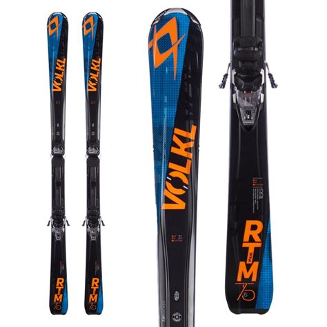 Volkl Rtm 75 Is Skis 4motion 100 Bindings 2016 Evo Outlet