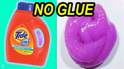 How To Make Slime Without Glue Using Laundry Detergent Youtube