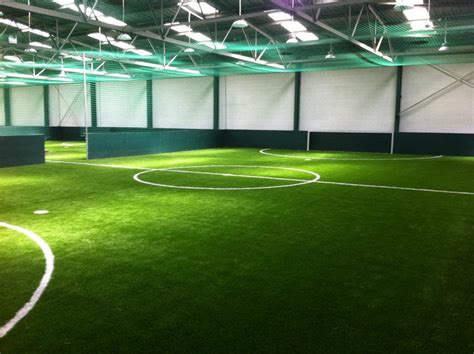 Indoor Sports Pitch Installation At Synthetic Turf Management