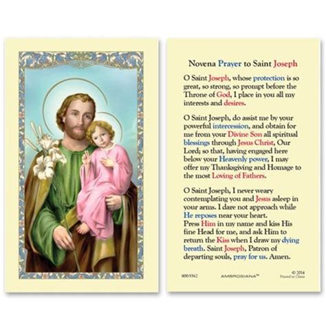 Pin By Mary Nugent On Quotes Novena Prayers St Joseph Prayer Novena