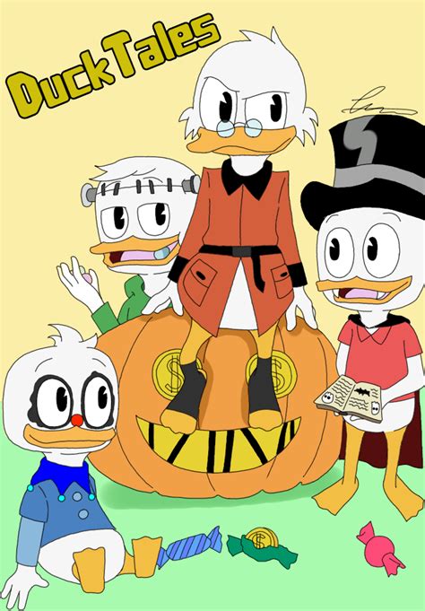 Disney Ducktales ~ Halloween By Spectopapy On Deviantart
