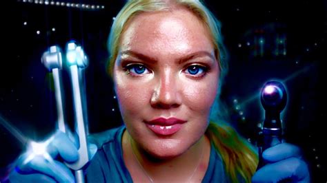 ASMR Next Level Otoscope Exam In The Dark Super Up Close In Your Ears
