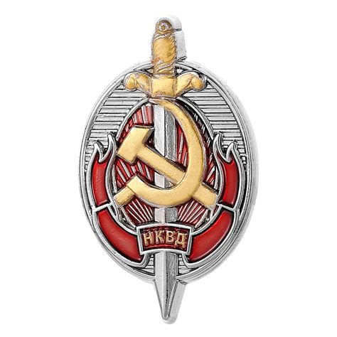 CCCP USSR Soviet Honored Worker Of The Order Russian Army Emblem Of Russia Pin KGB Badges
