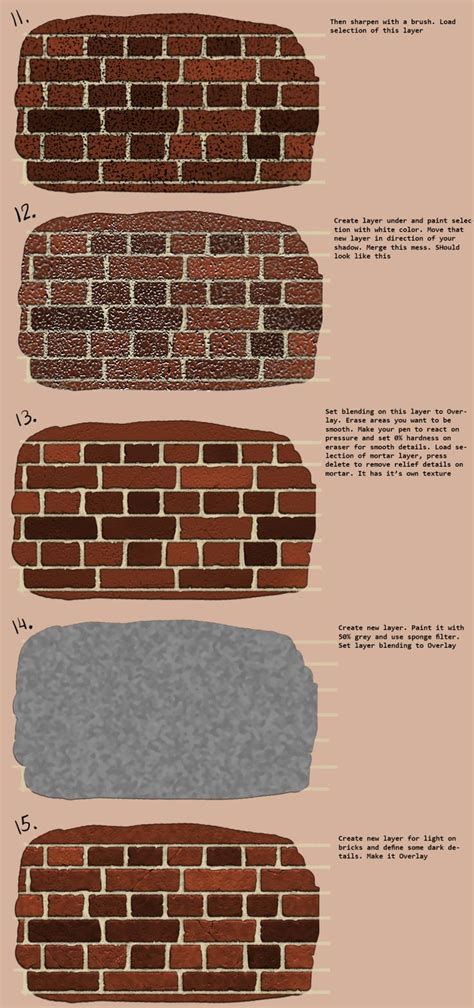 Nfwar Made A Quick Tutorial About Drawing Brick Walls Brick