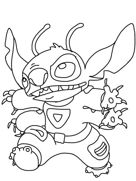 44 dessins de coloriage Stitch à imprimer sur LaGuerche Page 1