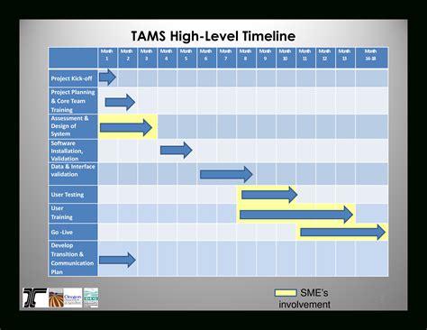 Project Management Timeline Templates Timeline Spreadsheet Project