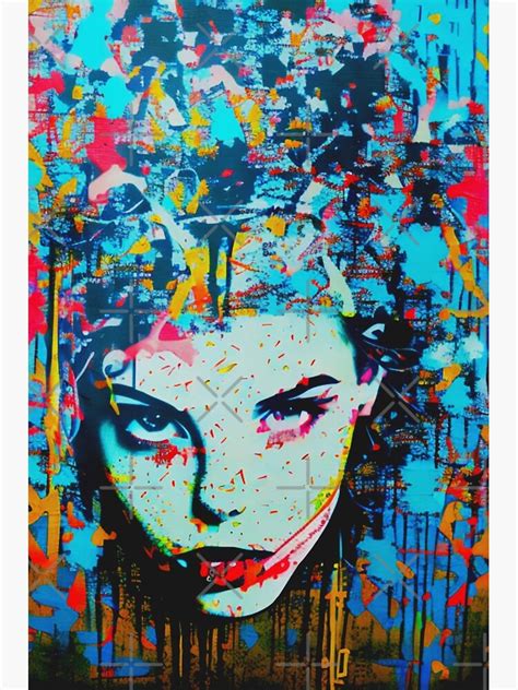 Graffiti Girl Street Art Aesthetic Poster For Sale By Cicerospin