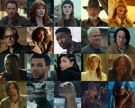 Jurassic World Dominion Characters By Image Quiz By Spen7601