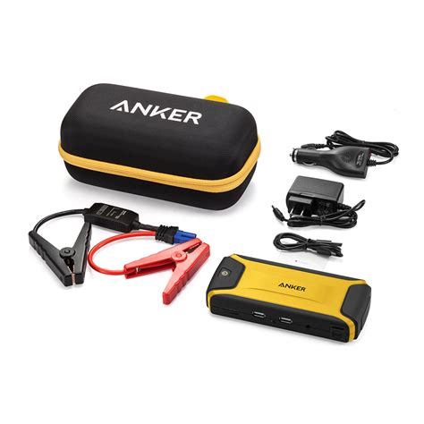 Anker Compact Car Jump Starter And Portable Charger