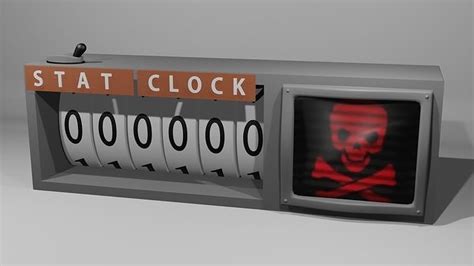 Civilian Grade Stat Clock Team Fortress 2 3d Model 3d Printable Cgtrader