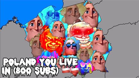 Mr Incredible Becoming Cannyuncanny Mapping You Live In Poland 🇵🇱🇵🇱 800 Subs Special Youtube