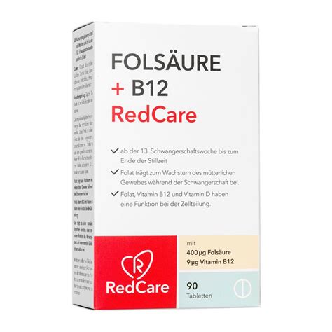 Redcare Folsäure B12 90 St Shop Apothekeat