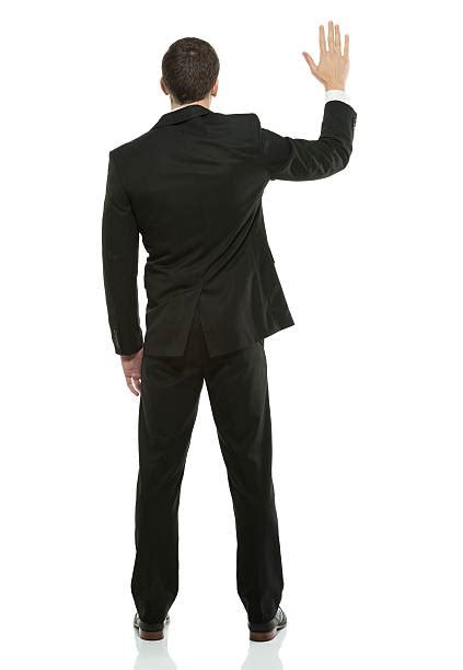 Men Waving Suit Isolated Stock Photos Pictures And Royalty Free Images
