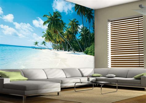 Tropical Palms Full Size Large Wall Murals The Mural Store