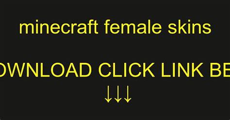 Minecraft Female Skins Imgur