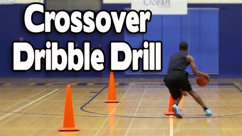 Basketball Dribble Drill Serpentine With Crossover Dribble Shot