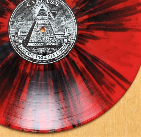 Carcass Swansong Red And Black Splatter Fdr Vinyl 12 Inch