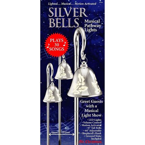 Tis Your Season Mr Christmas Silver Bells Musical Pathway Lights