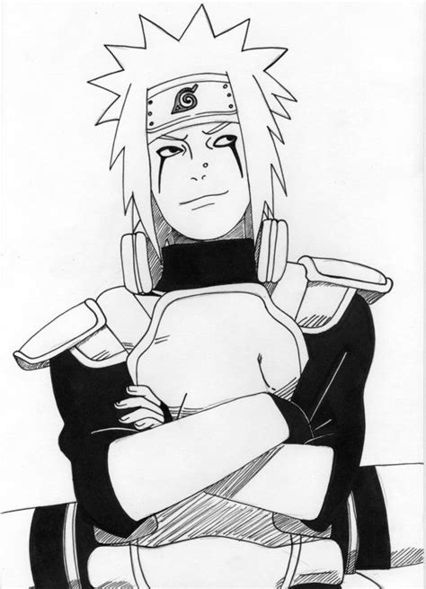 Young Jiraiya By Quinninism On Deviantart Naruto Sketch Naruto