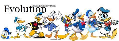 Evolution Donald Duck By Daniloescobar On Deviantart