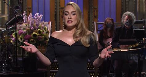 Watch Adele Gets Candid In Opening Snl Monologue