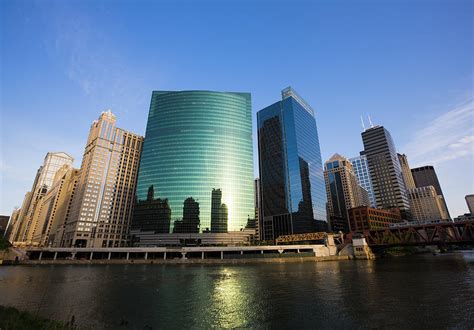 Buildings On The Chicago River Chicago Photograph By Fraser Hall Pixels