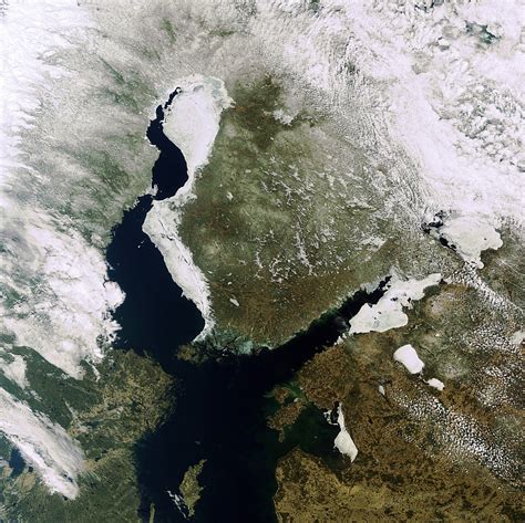 Esa Earth From Space Baltic Ice