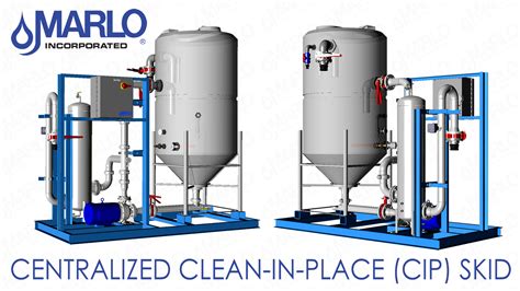 Centralized Clean In Place Cip Skids Marlo