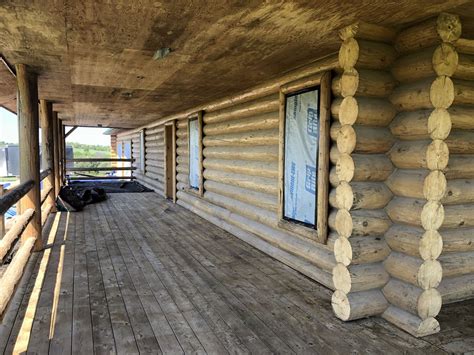 To bring it back to its former glory, there are some key elements you should know. Log home restoration Nebraska - Doyle Log Home Restoration ...