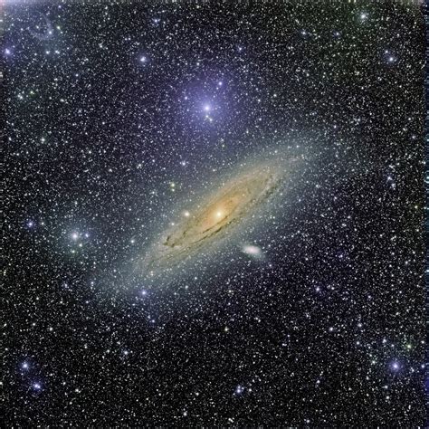 M31 Andromeda Galaxy Telescope Live