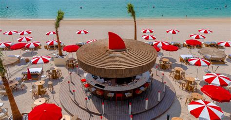 First Look The Stunning Beach Bar Opens In Palm West Beach In Dubai On