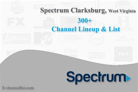 Spectrum Channel Lineup And List Clarksburg West Virginia Gold