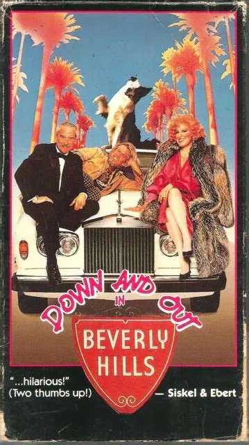 Down And Out In Beverly Hills Vhs 1989 Nick Nolte Bette Midler Richard Dreyfuss 407 Picclick
